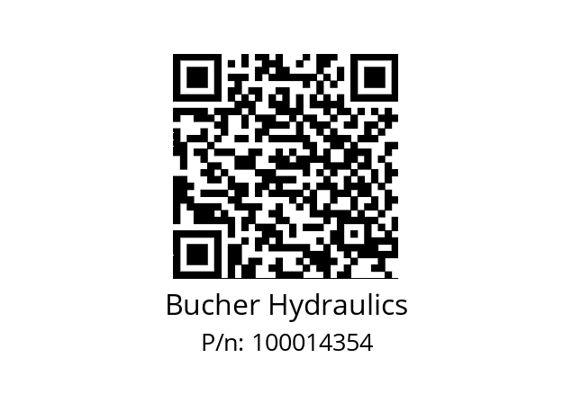   Bucher Hydraulics 100014354