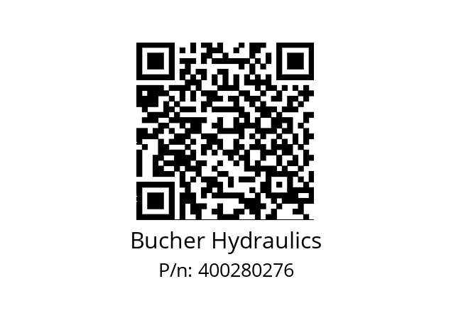   Bucher Hydraulics 400280276