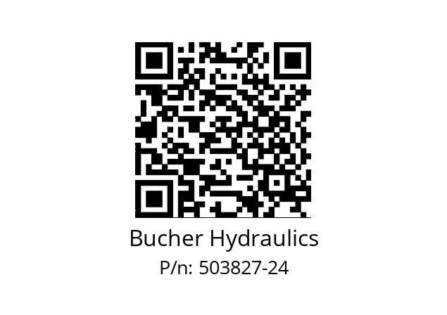   Bucher Hydraulics 503827-24