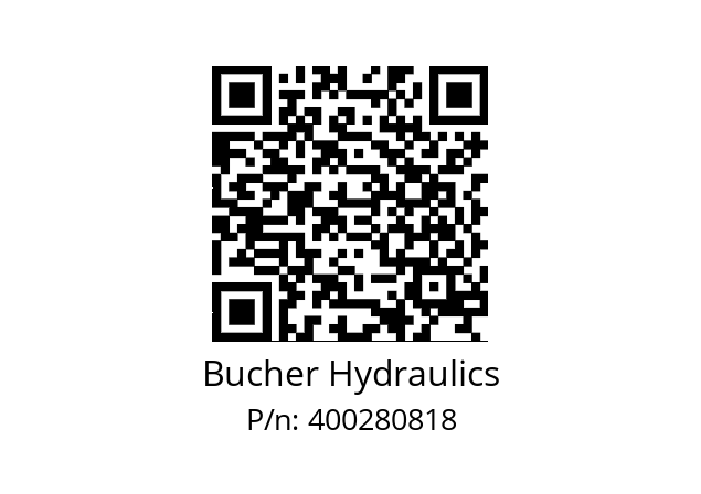   Bucher Hydraulics 400280818