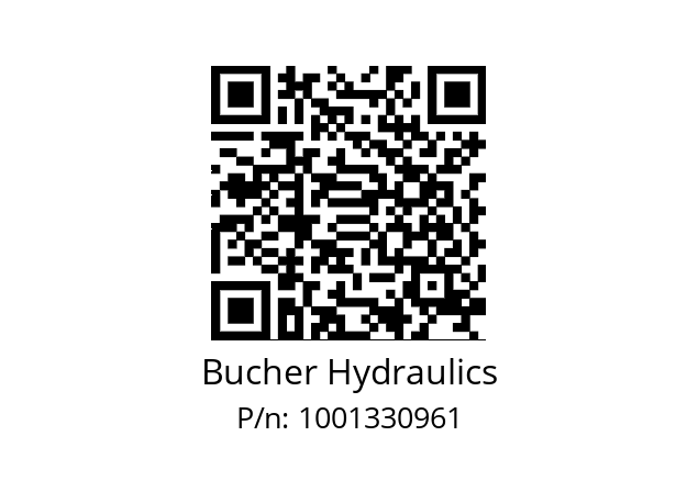   Bucher Hydraulics 1001330961