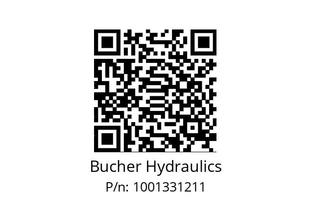   Bucher Hydraulics 1001331211