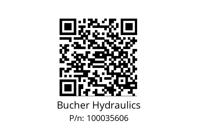   Bucher Hydraulics 100035606