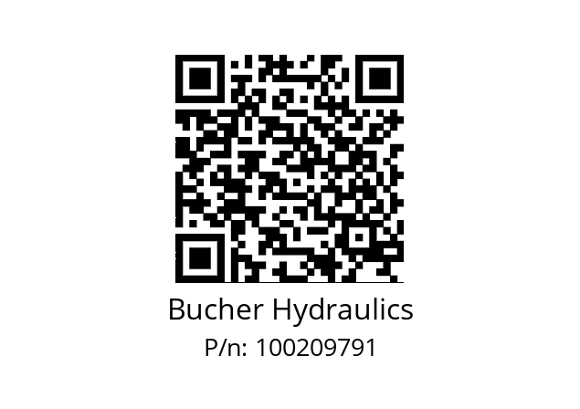   Bucher Hydraulics 100209791