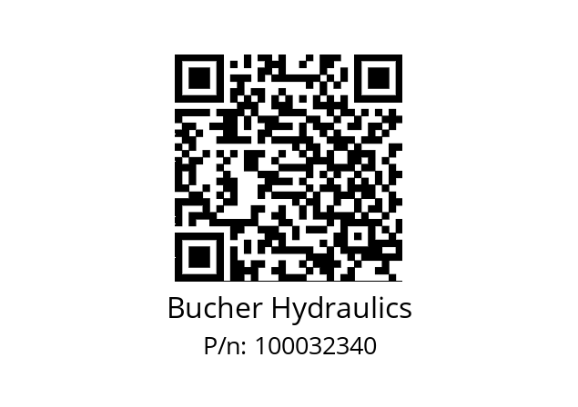   Bucher Hydraulics 100032340