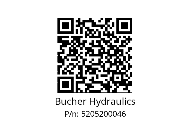   Bucher Hydraulics 5205200046