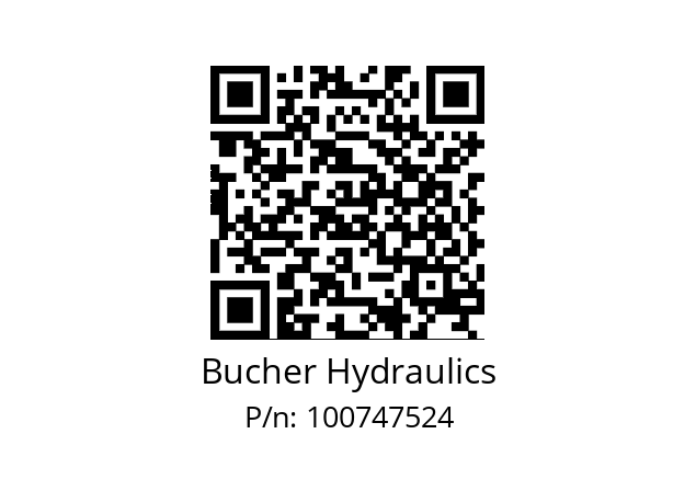   Bucher Hydraulics 100747524