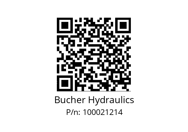   Bucher Hydraulics 100021214