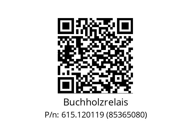   Buchholzrelais 615.120119 (85365080)