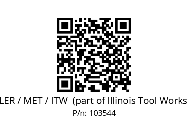   BUEHLER / MET / ITW  (part of Illinois Tool Works (ITW)) 103544