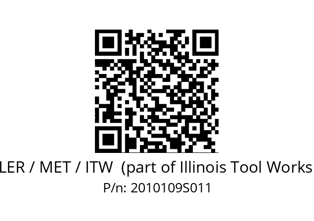   BUEHLER / MET / ITW  (part of Illinois Tool Works (ITW)) 2010109S011