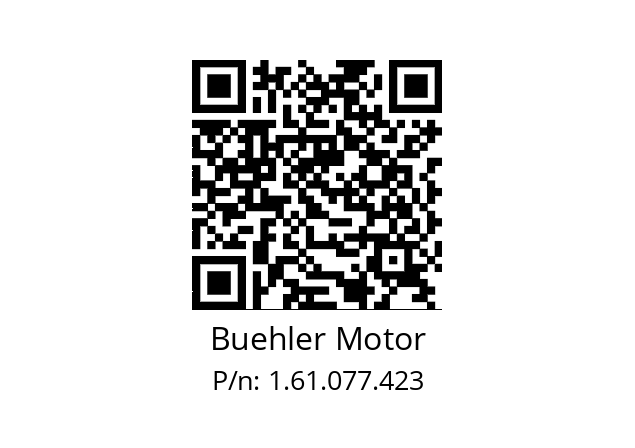   Buehler Motor 1.61.077.423