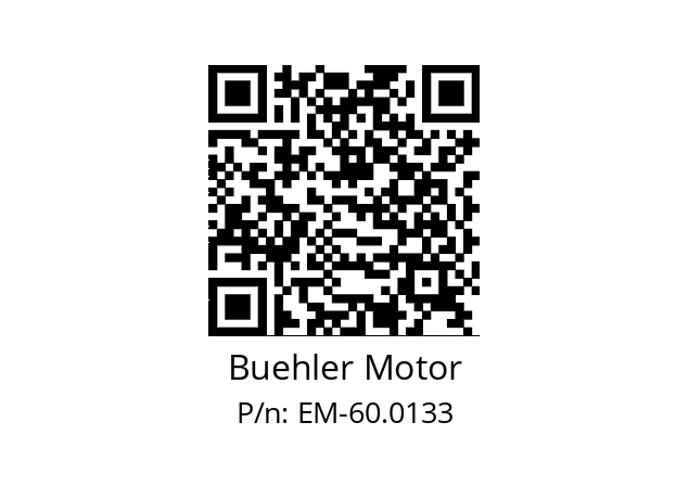   Buehler Motor EM-60.0133