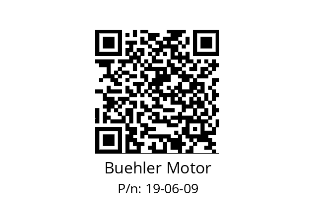   Buehler Motor 19-06-09