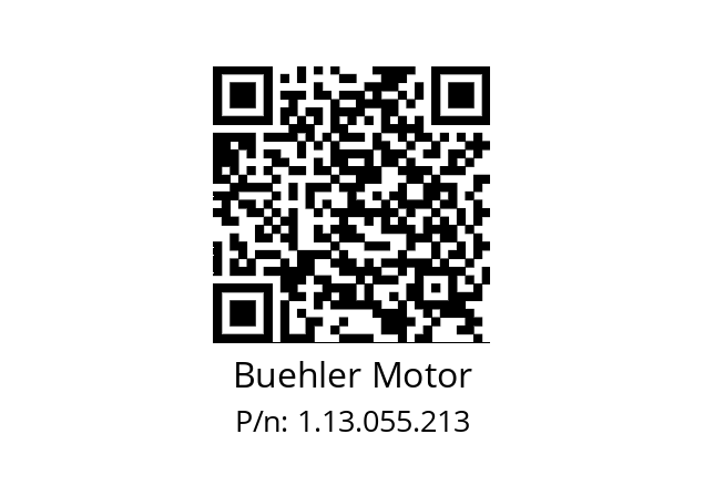   Buehler Motor 1.13.055.213