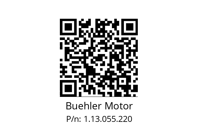   Buehler Motor 1.13.055.220