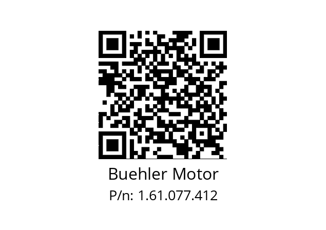   Buehler Motor 1.61.077.412