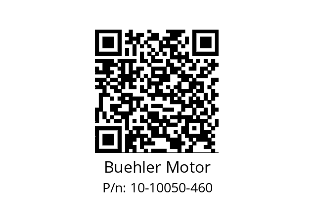   Buehler Motor 10-10050-460