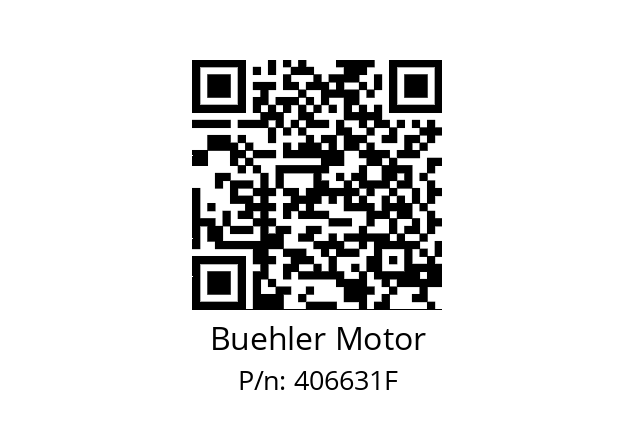   Buehler Motor 406631F