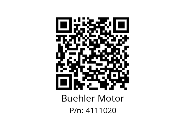   Buehler Motor 4111020