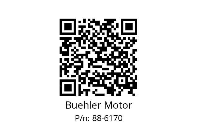   Buehler Motor 88-6170