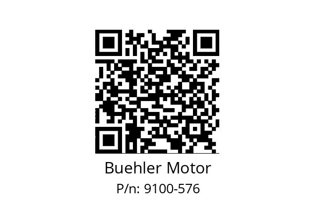   Buehler Motor 9100-576