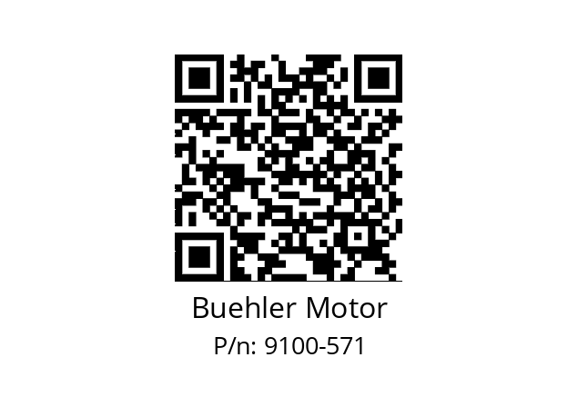   Buehler Motor 9100-571