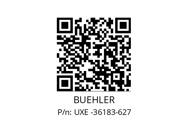   BUEHLER UXE -36183-627