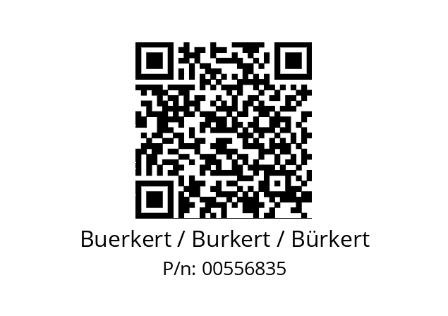   Buerkert / Burkert / Bürkert 00556835