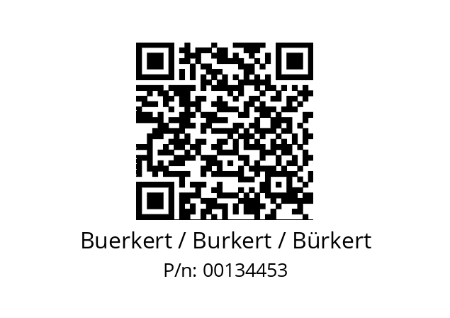   Buerkert / Burkert / Bürkert 00134453