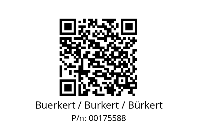   Buerkert / Burkert / Bürkert 00175588