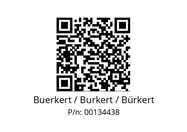   Buerkert / Burkert / Bürkert 00134438