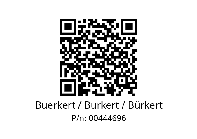   Buerkert / Burkert / Bürkert 00444696