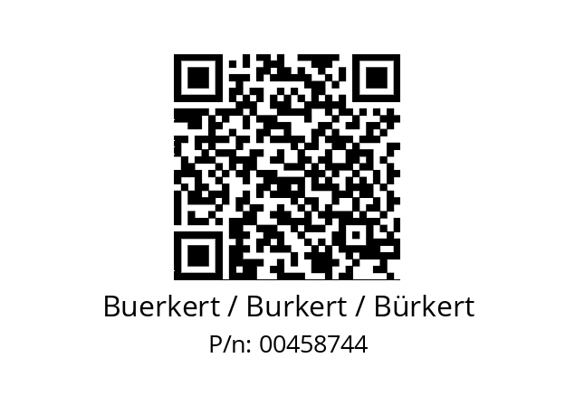   Buerkert / Burkert / Bürkert 00458744