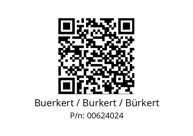   Buerkert / Burkert / Bürkert 00624024