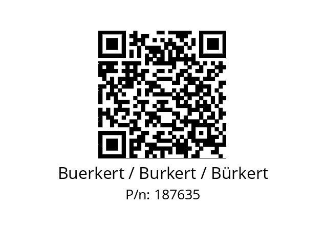   Buerkert / Burkert / Bürkert 187635