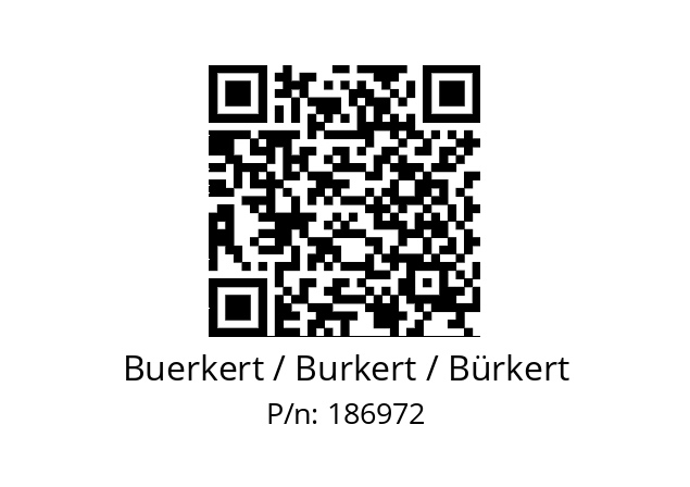   Buerkert / Burkert / Bürkert 186972