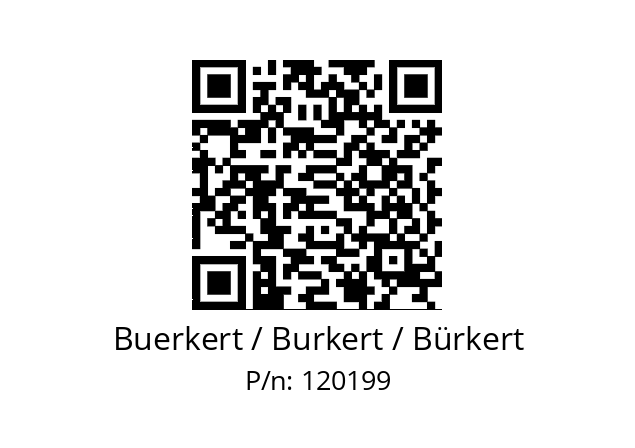   Buerkert / Burkert / Bürkert 120199