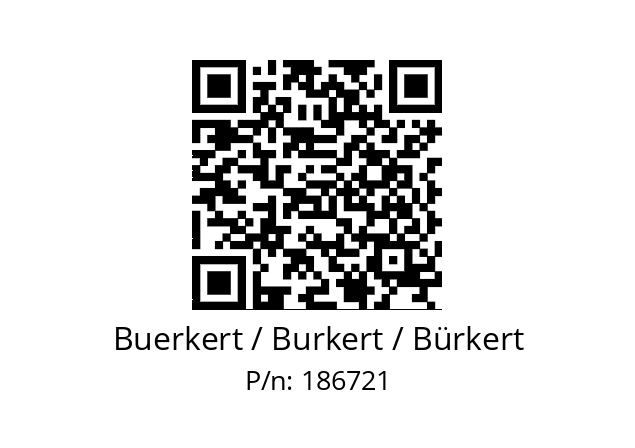   Buerkert / Burkert / Bürkert 186721