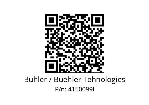   Buhler / Buehler Tehnologies 4150099I