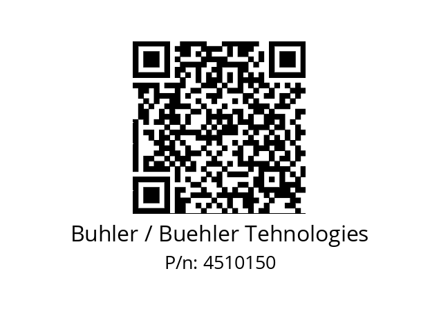   Buhler / Buehler Tehnologies 4510150