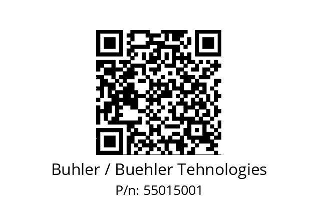   Buhler / Buehler Tehnologies 55015001