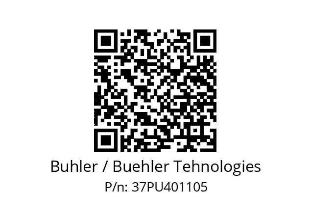   Buhler / Buehler Tehnologies 37PU401105