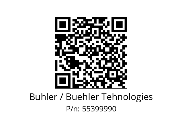   Buhler / Buehler Tehnologies 55399990