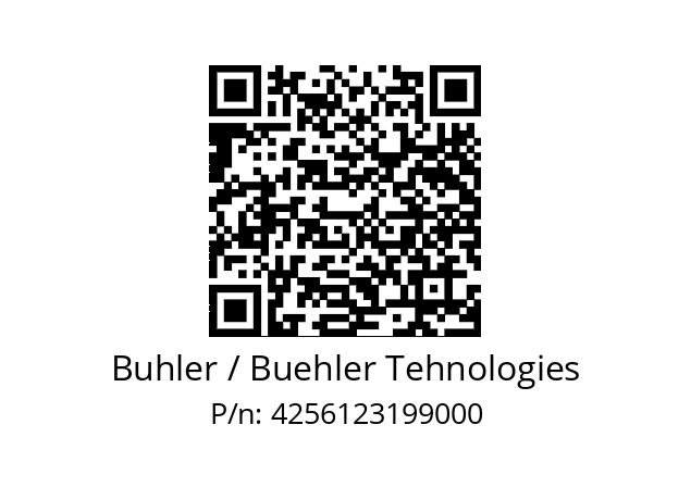   Buhler / Buehler Tehnologies 4256123199000