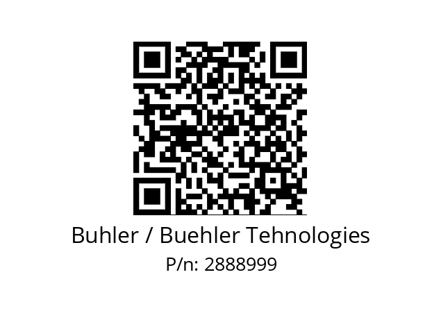   Buhler / Buehler Tehnologies 2888999