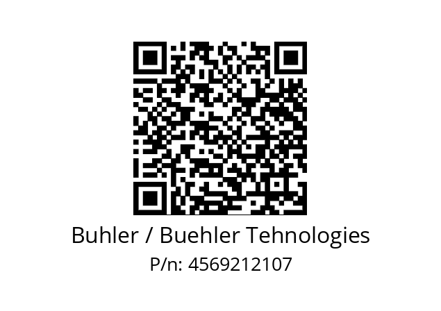   Buhler / Buehler Tehnologies 4569212107