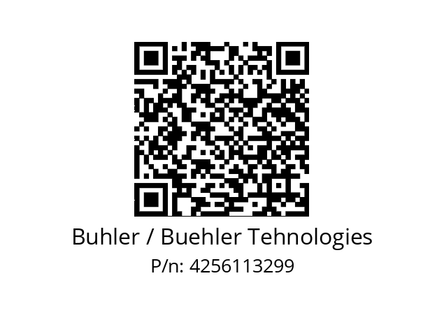   Buhler / Buehler Tehnologies 4256113299