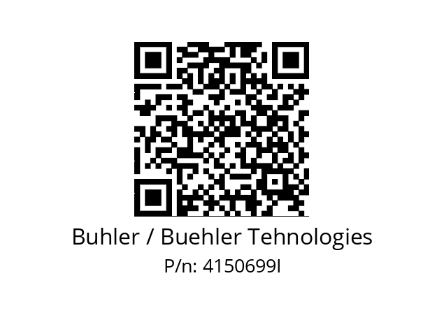   Buhler / Buehler Tehnologies 4150699I