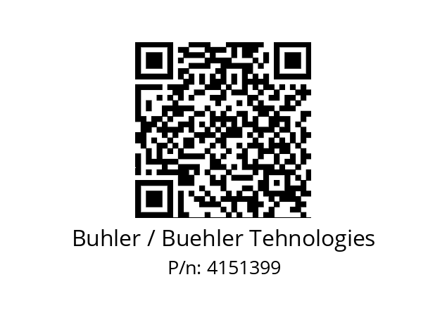   Buhler / Buehler Tehnologies 4151399